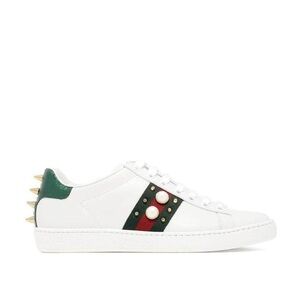 Gucci ace pearl spike sneakers